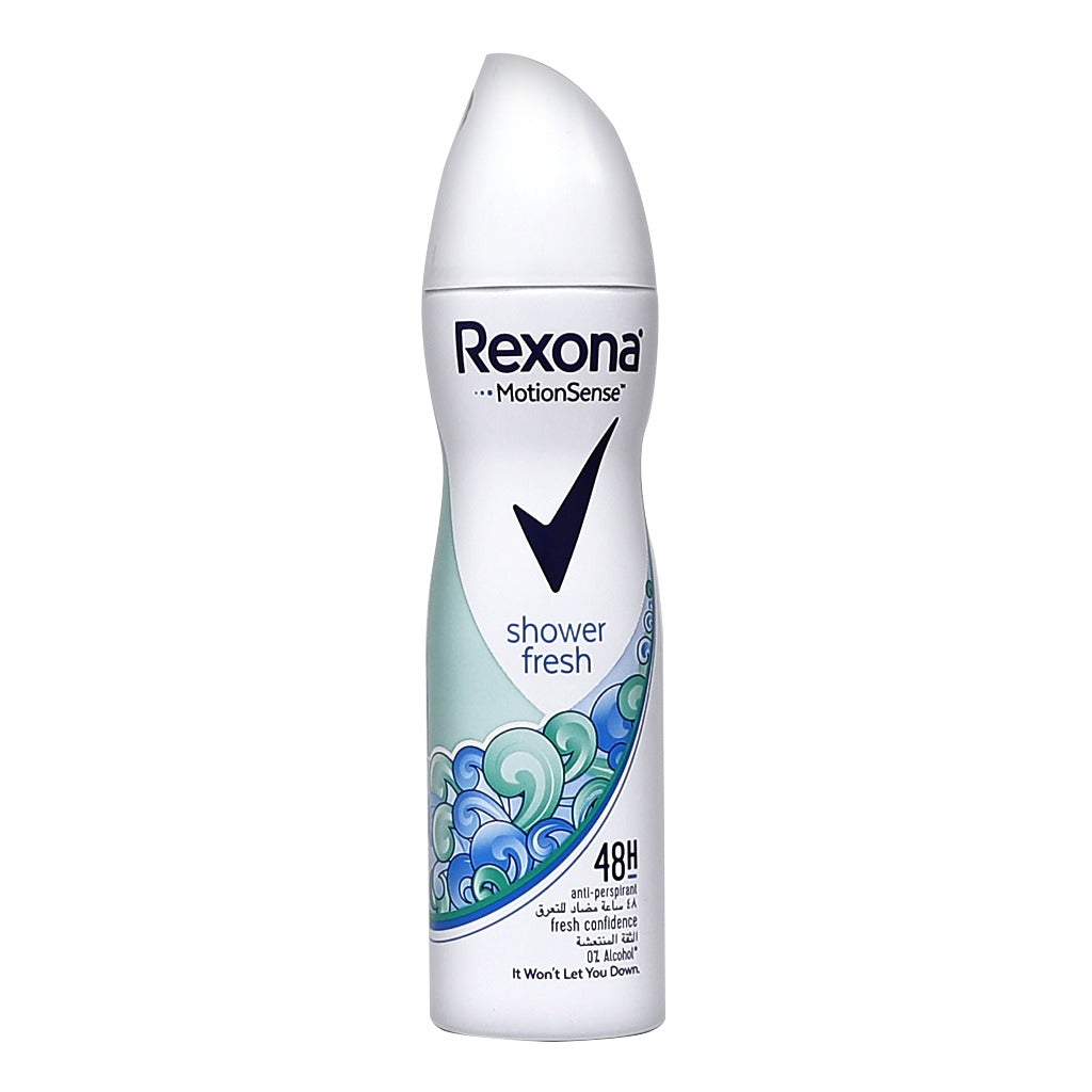 Rexona Shower Clean Deodorant Body Spray For Women 150 mL - Easy Pharmacy LLC