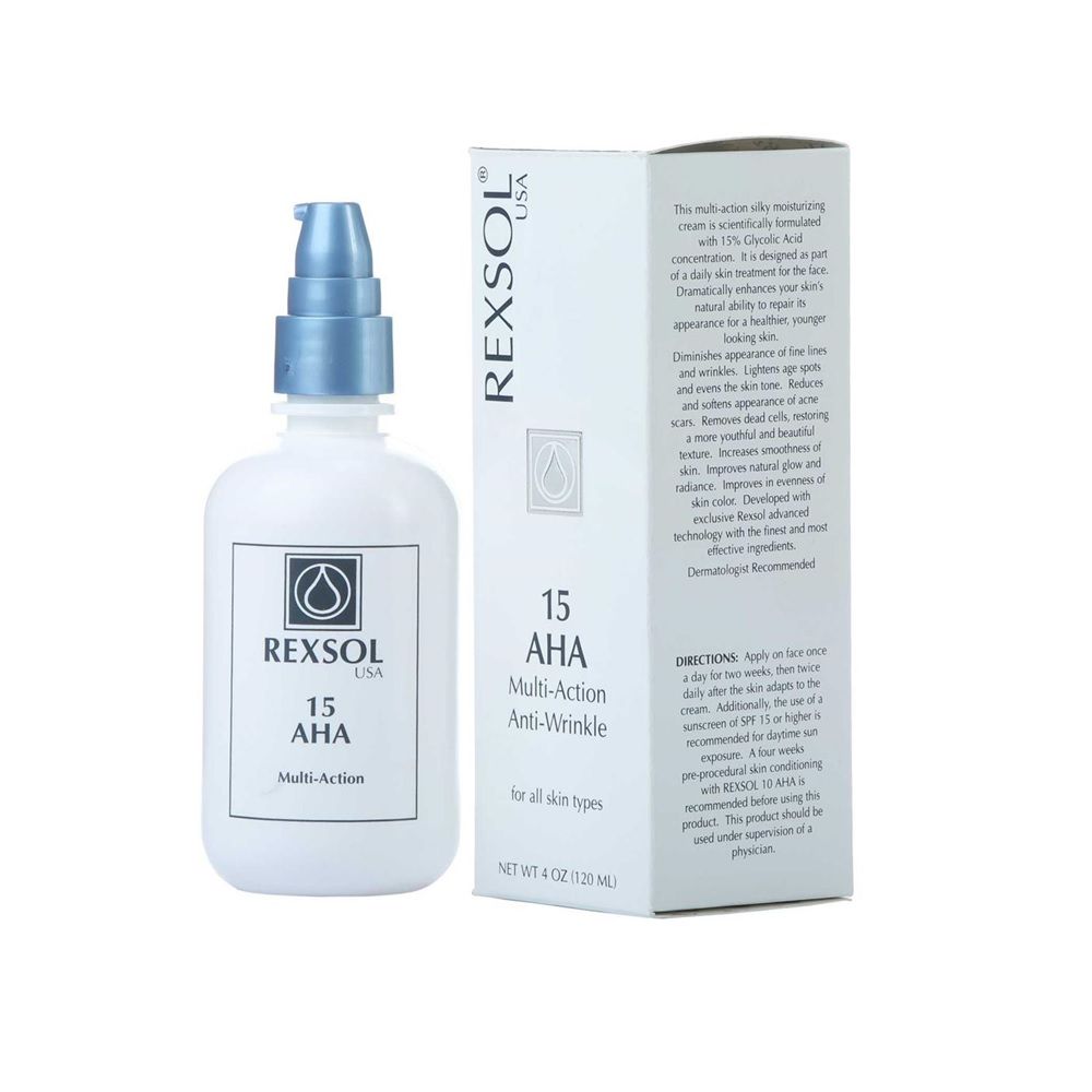 Rexsol 15AHA Multi Action Anti-Wrinkle Cream 120 mL - Easy Pharmacy LLC