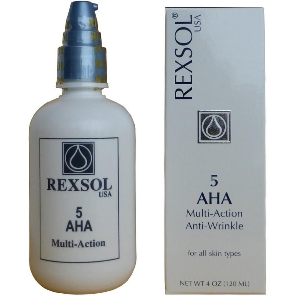 Rexsol 5 AHA Multi-Action Anti-Wrinkle Cream 120 mL - Easy Pharmacy LLC
