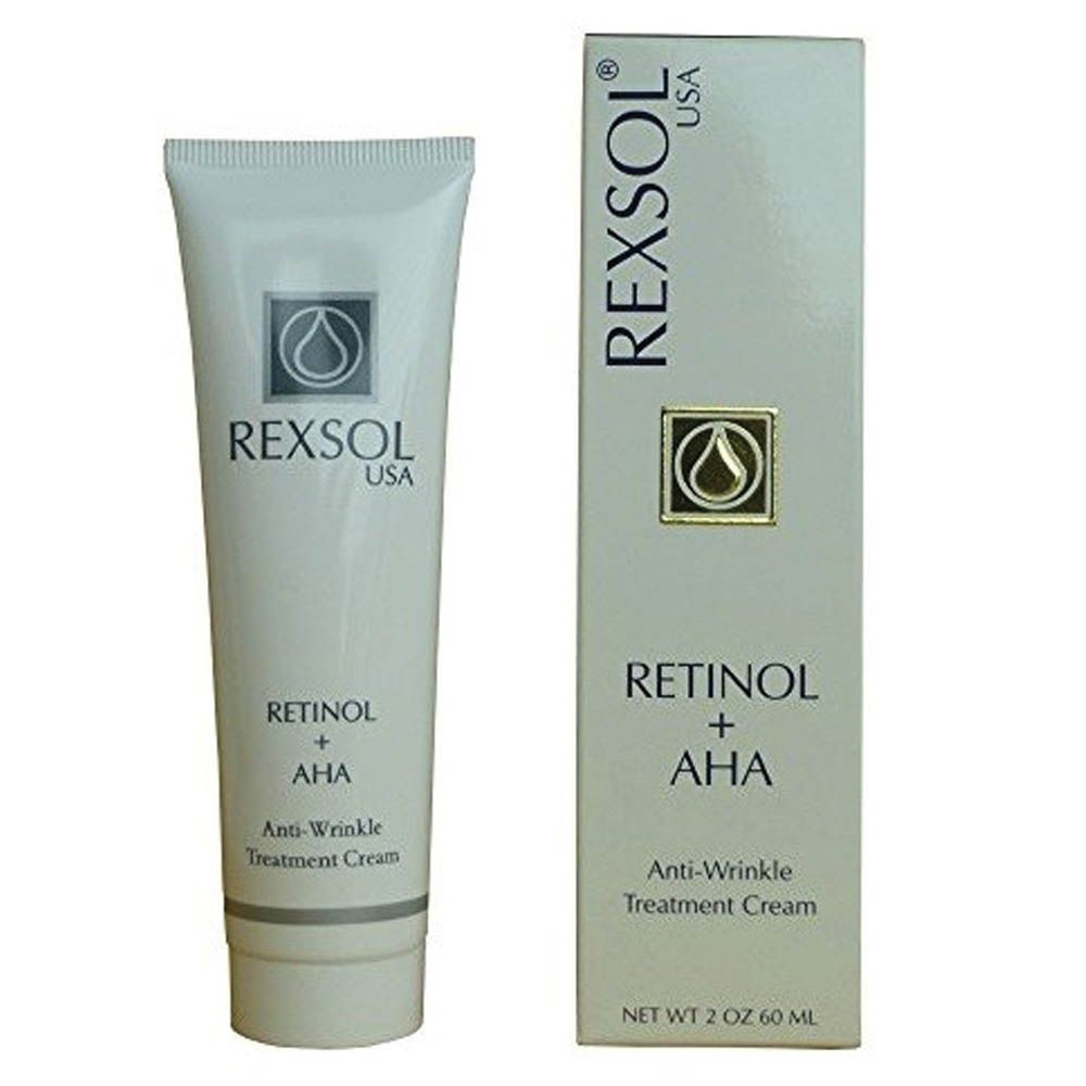 Rexsol Retinol+AHA Anti-Wrinkle Treatment Cream 60 mL - Easy Pharmacy LLC