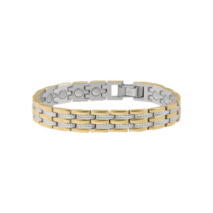 Sabona Magnetic Bracelet Gold and Silver Medium - Easy Pharmacy LLC