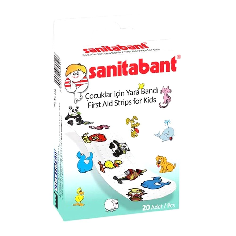 Sanitabant Design First Aid Strips For Kid's 20's - Easy Pharmacy LLC