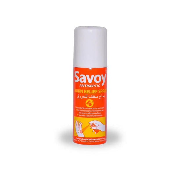 Savoy Antiseptic Burn Relief Spray 50 mL