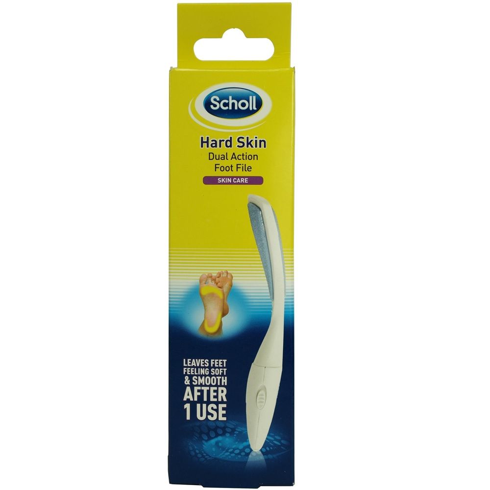 Scholl Hard Skin Dual Action Foot File - Easy Pharmacy LLC