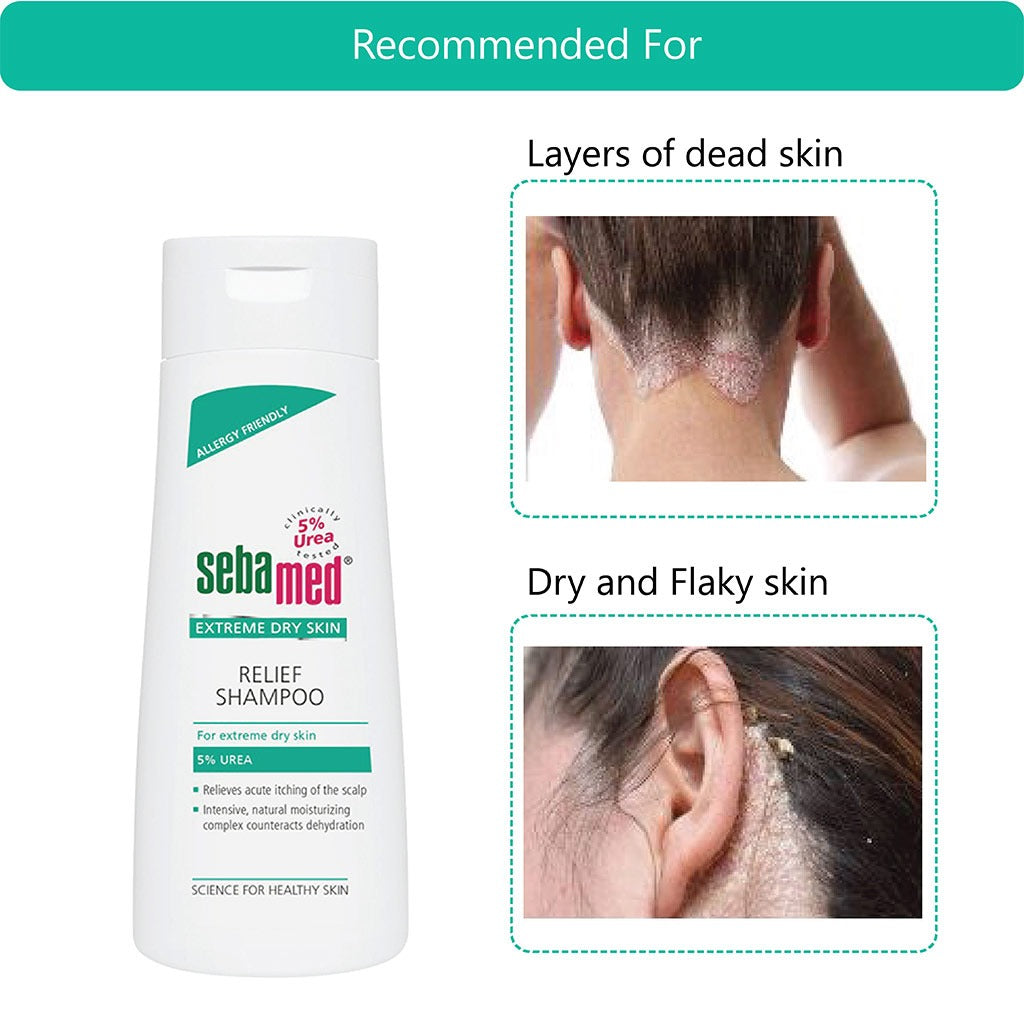 Sebamed 5% Urea Relief Shampoo 200 mL - Easy Pharmacy LLC