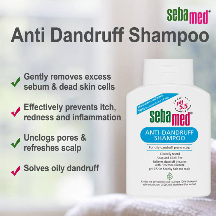 Sebamed Anti-Dandruff Shampoo 200 mL - Easy Pharmacy LLC