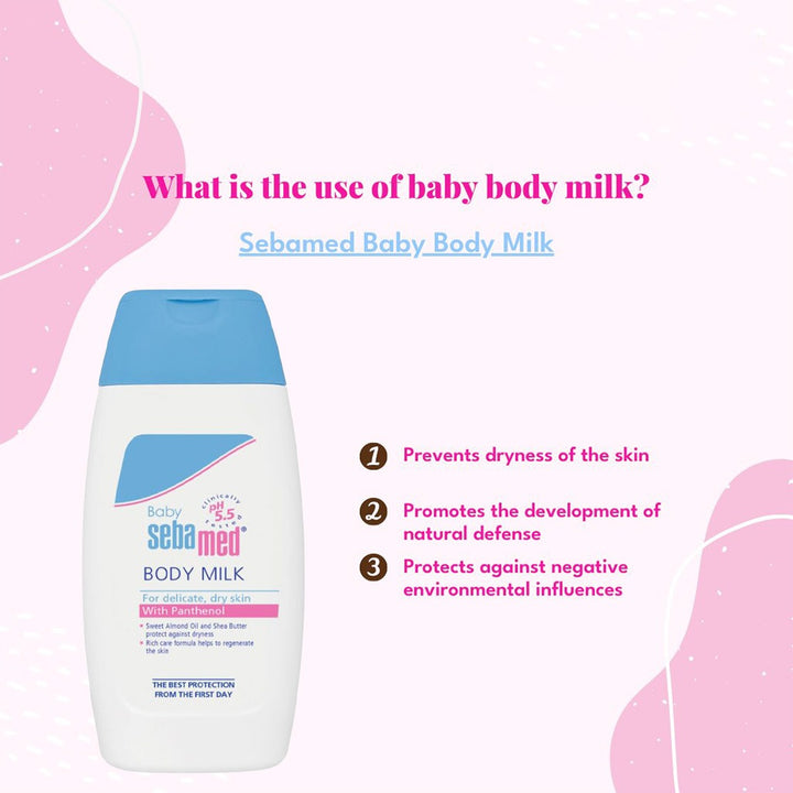 Sebamed Baby Body Milk 200 mL - Easy Pharmacy LLC