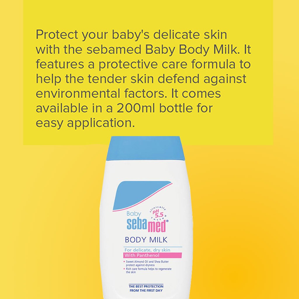 Sebamed Baby Body Milk 200 mL - Easy Pharmacy LLC