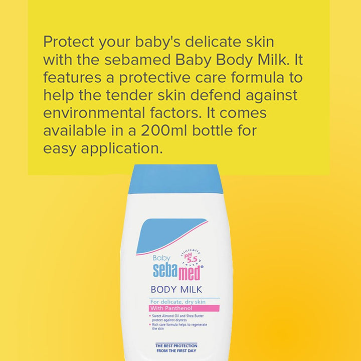 Sebamed Baby Body Milk 200 mL - Easy Pharmacy LLC