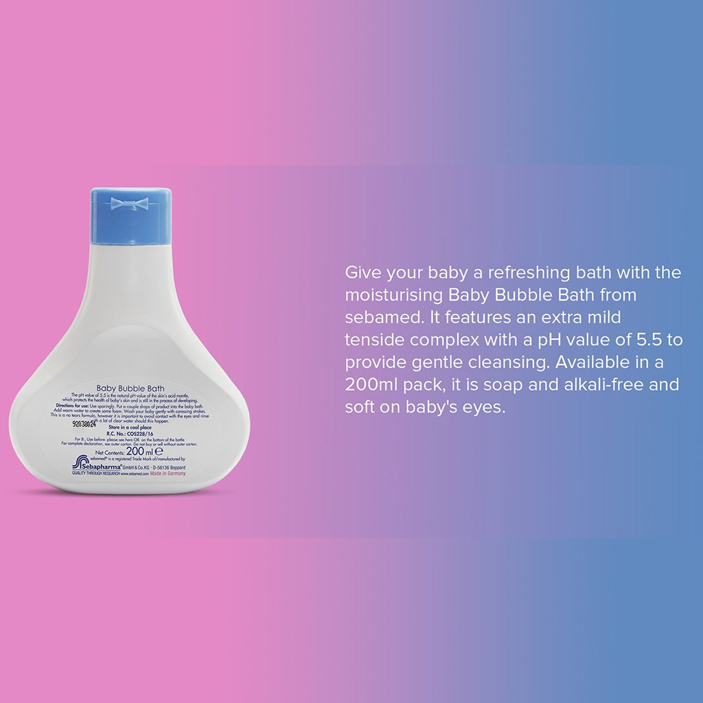 Sebamed Baby Bubble Bath 200 mL - Easy Pharmacy LLC