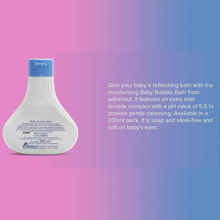 Sebamed Baby Bubble Bath 200 mL - Easy Pharmacy LLC