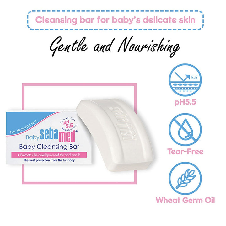 Sebamed Baby Cleansing Bar 150 g - Easy Pharmacy LLC
