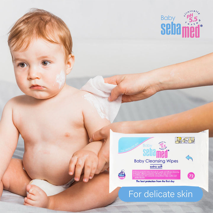 Sebamed Baby Cleansing Wipes 72's - Easy Pharmacy LLC