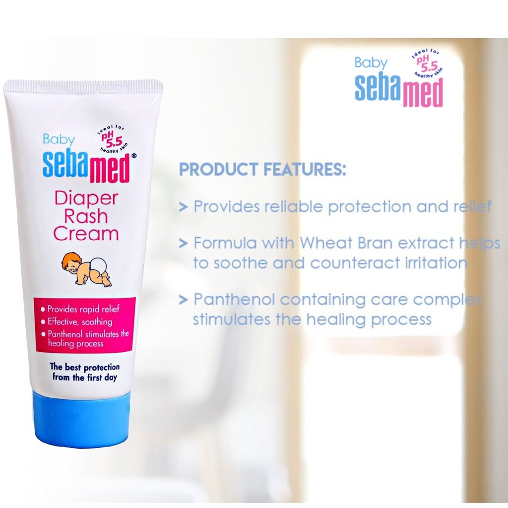 Sebamed Baby Diaper Rash Cream 100 mL - Easy Pharmacy LLC
