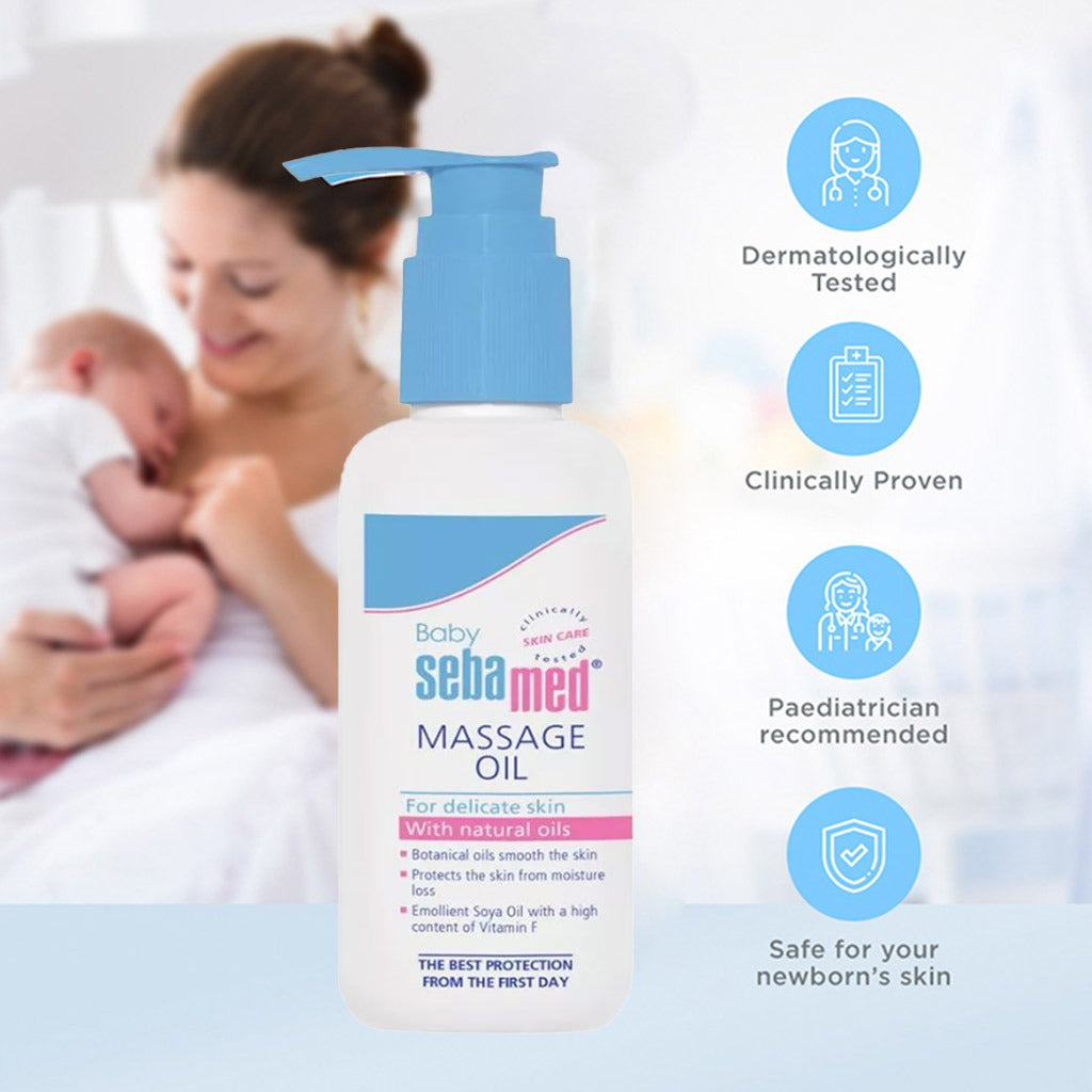Sebamed Baby Soothing Massage Oil 150 mL - Easy Pharmacy LLC