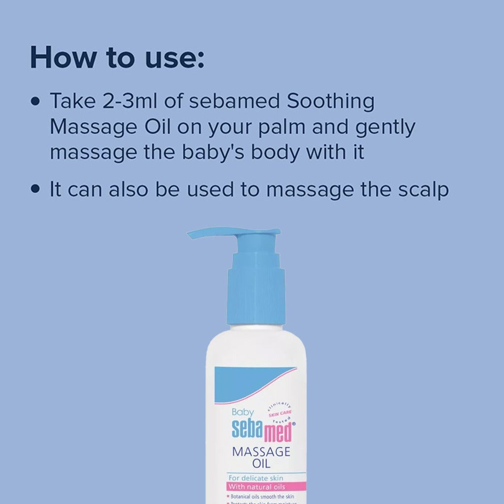 Sebamed Baby Soothing Massage Oil 150 mL - Easy Pharmacy LLC