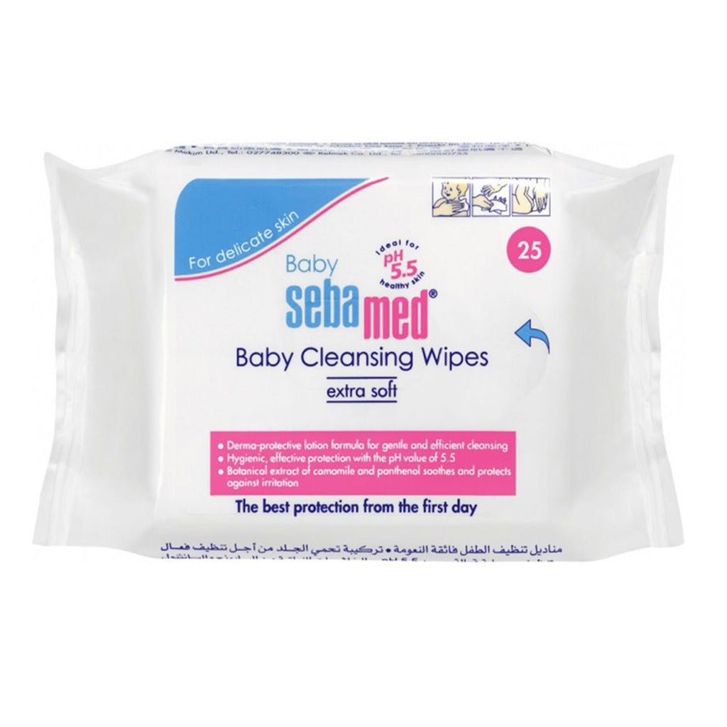 Sebamed Baby Cleansing Wipes 25's - Easy Pharmacy LLC