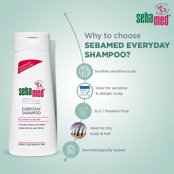 Sebamed Everyday Shampoo 200ML - Easy Pharmacy LLC
