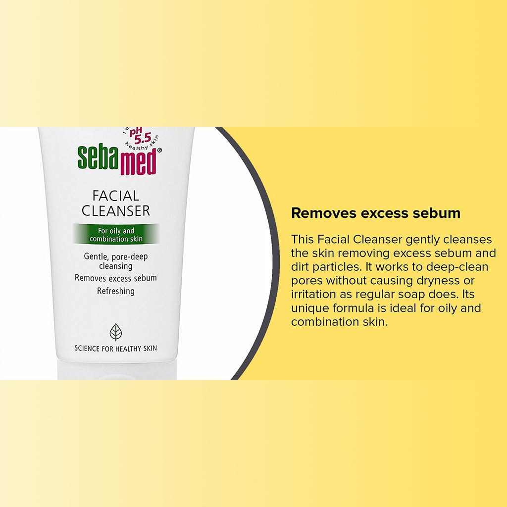 Sebamed Facial Cleanser for Oily and Combination Skin 150 mL - Easy Pharmacy LLC