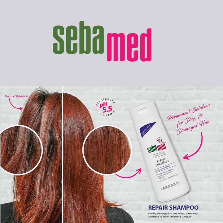 Sebamed Hair Repair Shampoo 200 mL - Easy Pharmacy LLC