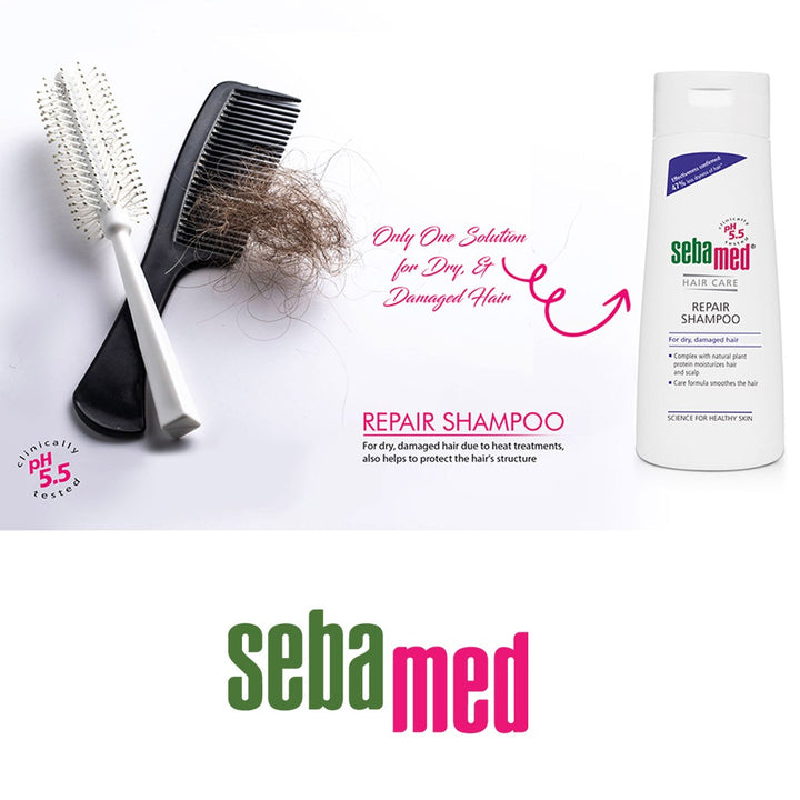 Sebamed Hair Repair Shampoo 200 mL - Easy Pharmacy LLC