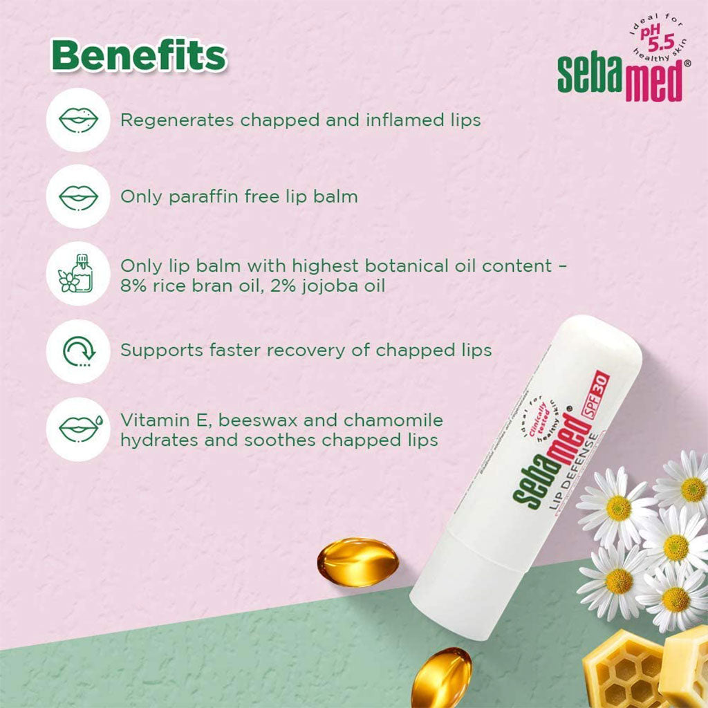Sebamed Lip Defense SPF30 4.8 g - Easy Pharmacy LLC