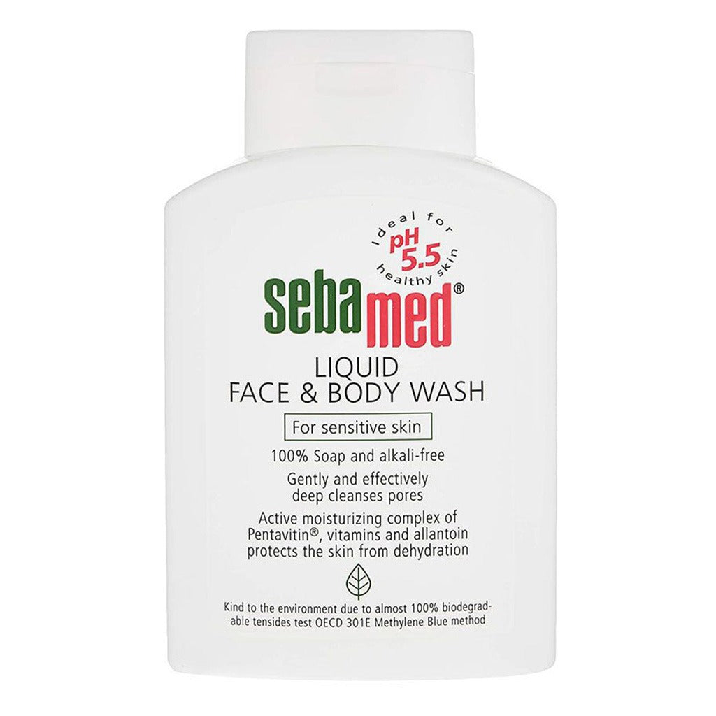 Sebamed Liquid Face & Body Wash 200 mL - Easy Pharmacy LLC