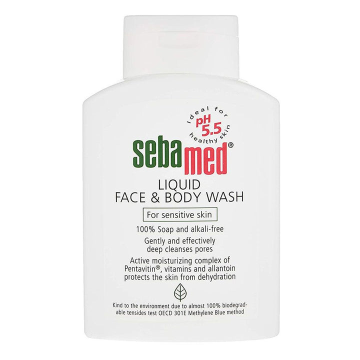 Sebamed Liquid Face & Body Wash 200 mL - Easy Pharmacy LLC