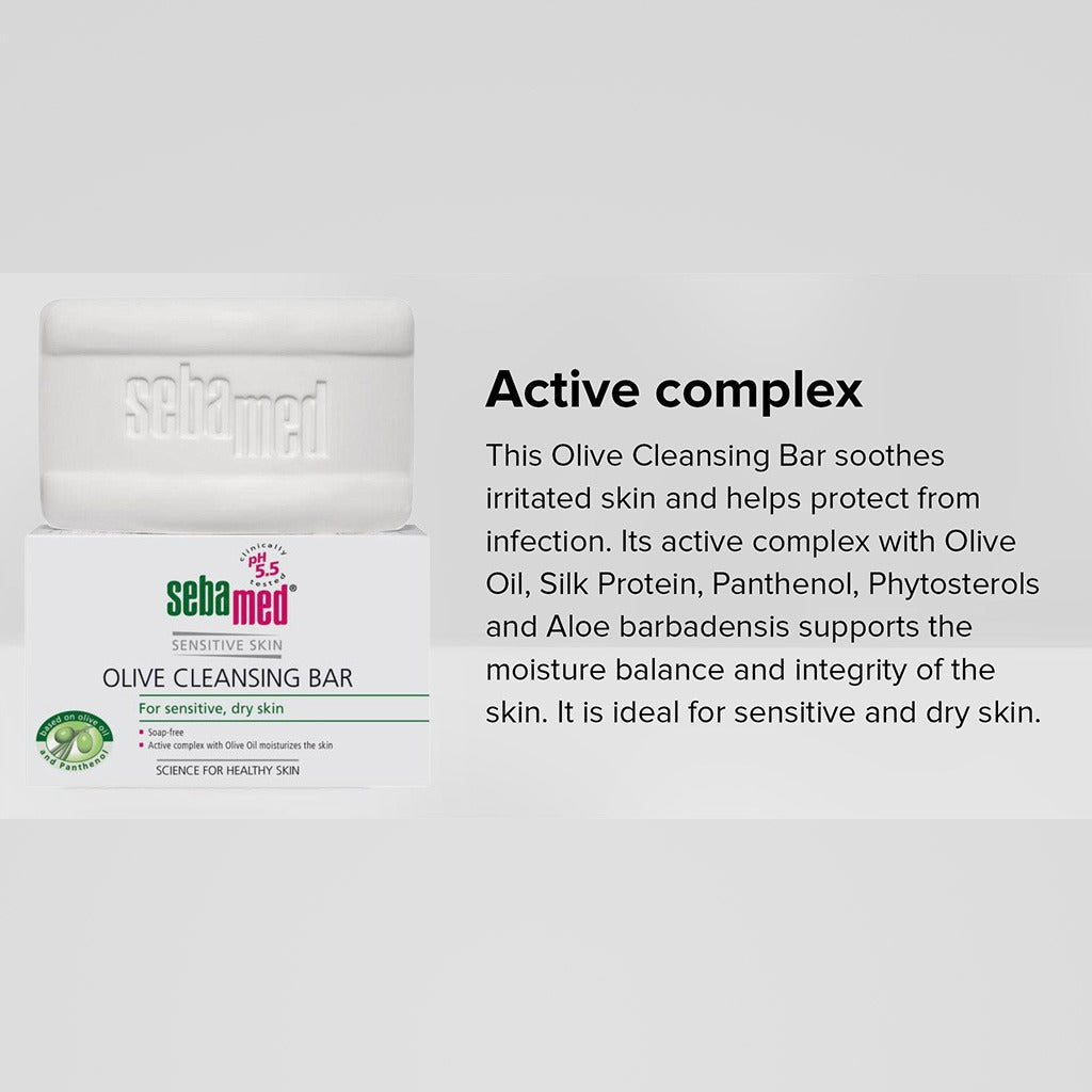 Sebamed Olive Cleansing Bar 150 g - Easy Pharmacy LLC
