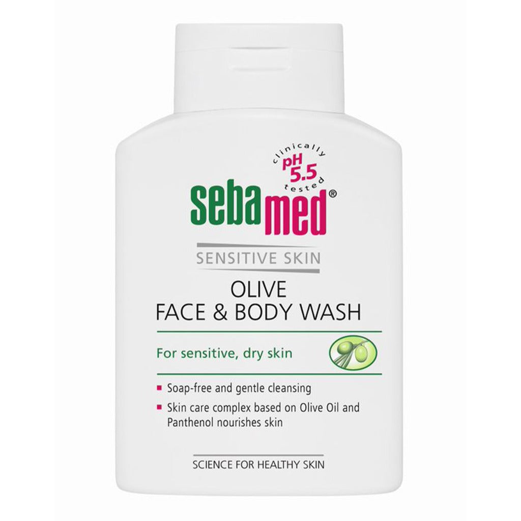 Sebamed Olive Face & Body Wash 200 mL - Easy Pharmacy LLC
