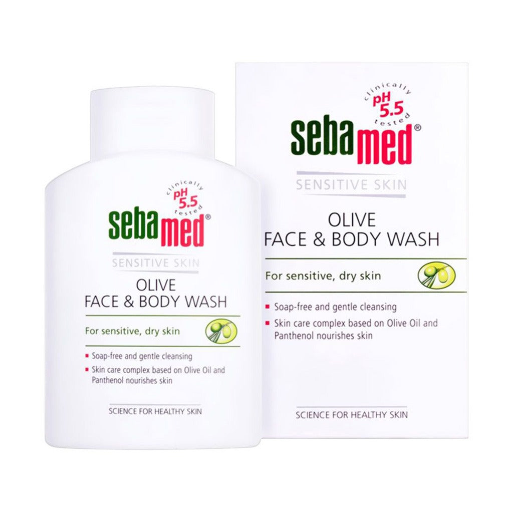 Sebamed Olive Face & Body Wash 200 mL - Easy Pharmacy LLC