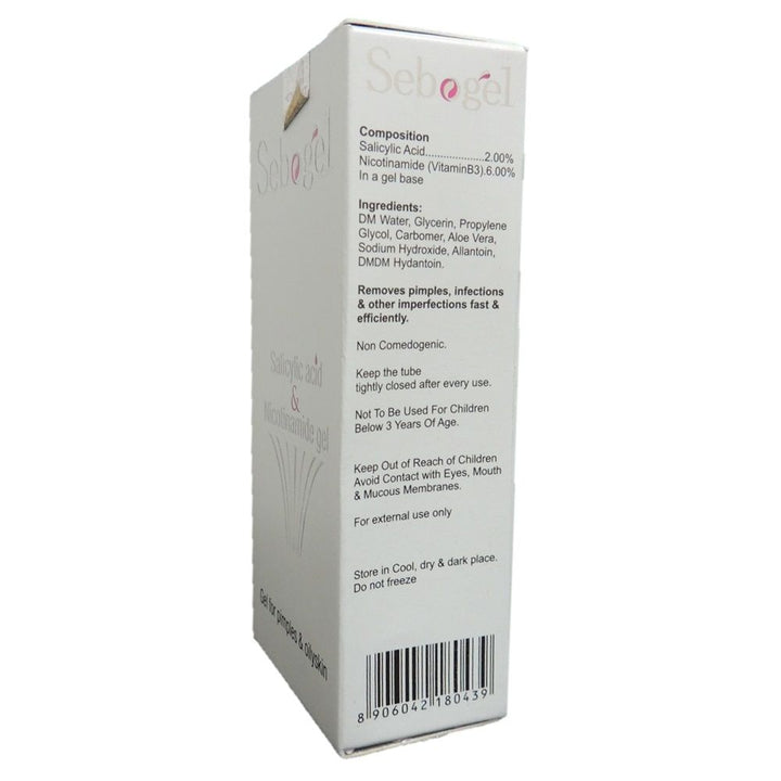 Sebogel Pimples and Oily Skin Gel 30 g - Easy Pharmacy LLC