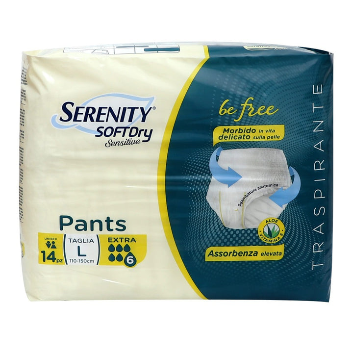 Serenity Pull Up Brief Large 14's - Easy Pharmacy LLC