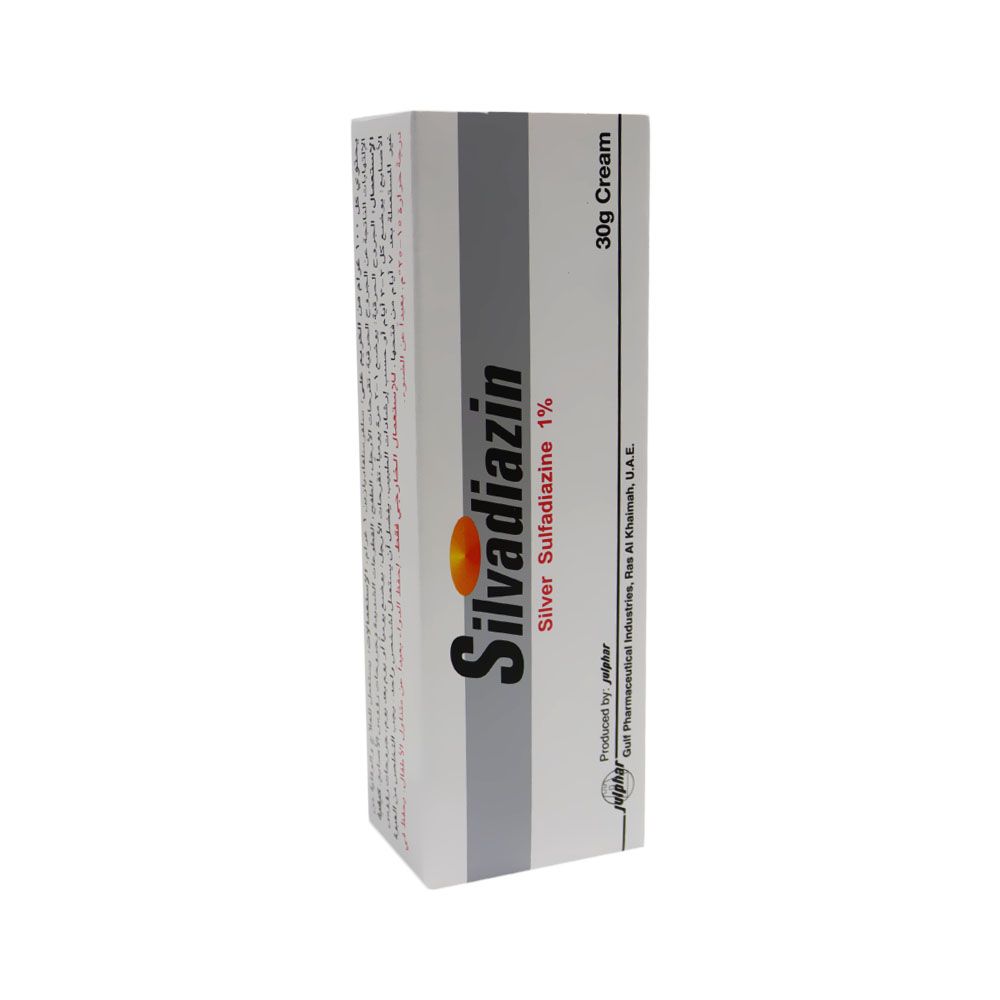 Silvadiazin Silver Sulfadiazine 1% Cream 30 g - Easy Pharmacy LLC