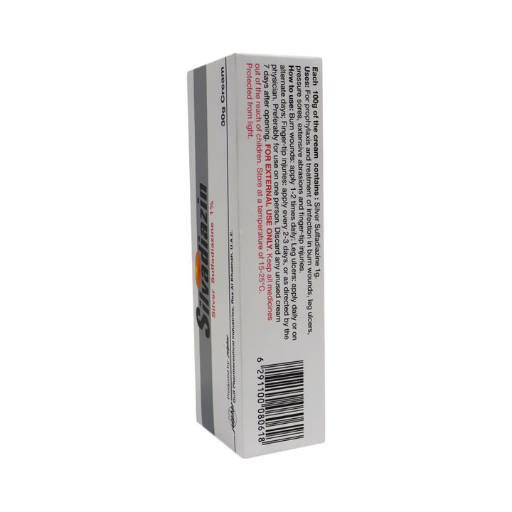 Silvadiazin Silver Sulfadiazine 1% Cream 30 g - Easy Pharmacy LLC