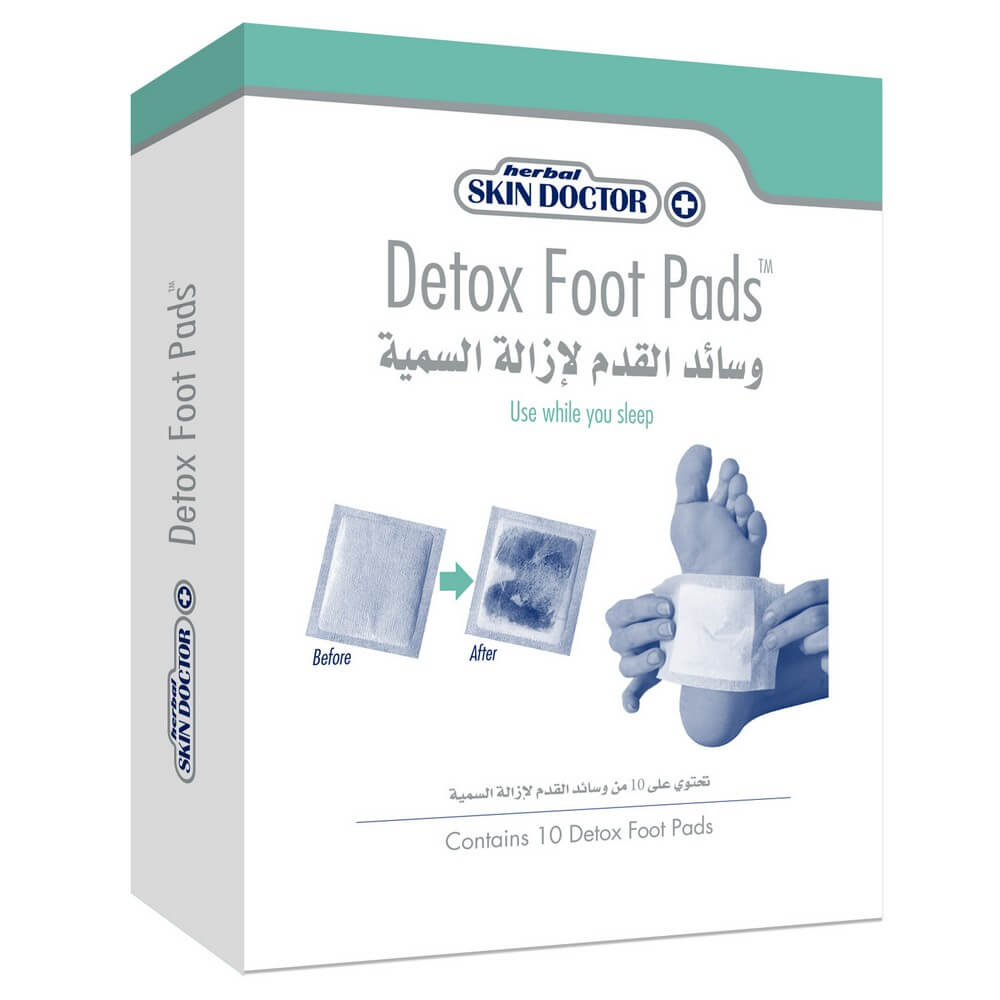 Herbal Skin Doctor Detox Foot Pads 10's - Easy Pharmacy LLC