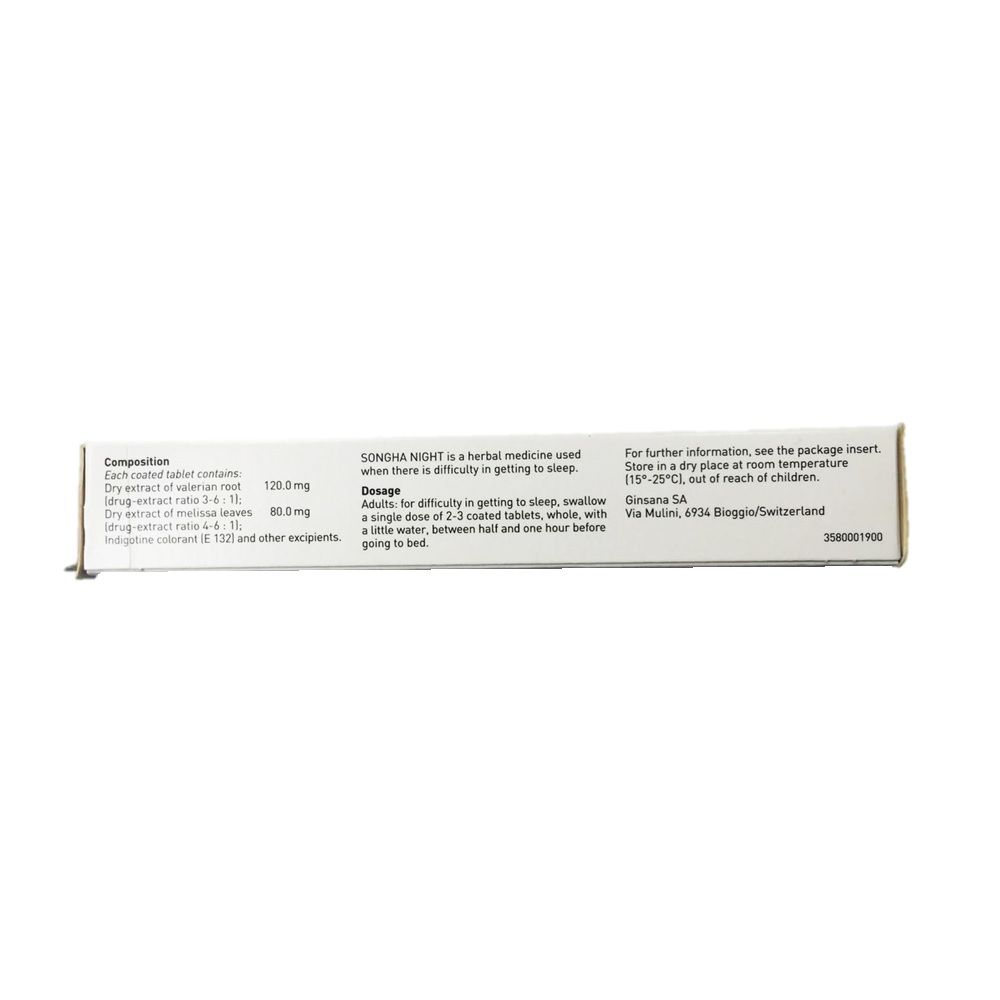 Ginsana Songha Night Tablets 30's - Easy Pharmacy LLC