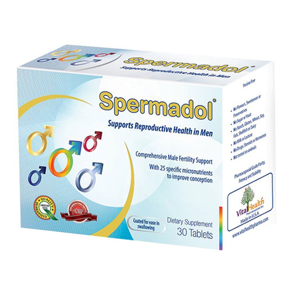Vital Health Spermadol Tablets 30's - Easy Pharmacy LLC
