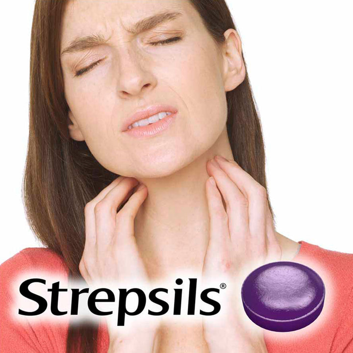 Strepsils Extra Blackcurrant Lozenges 24's - Easy Pharmacy LLC