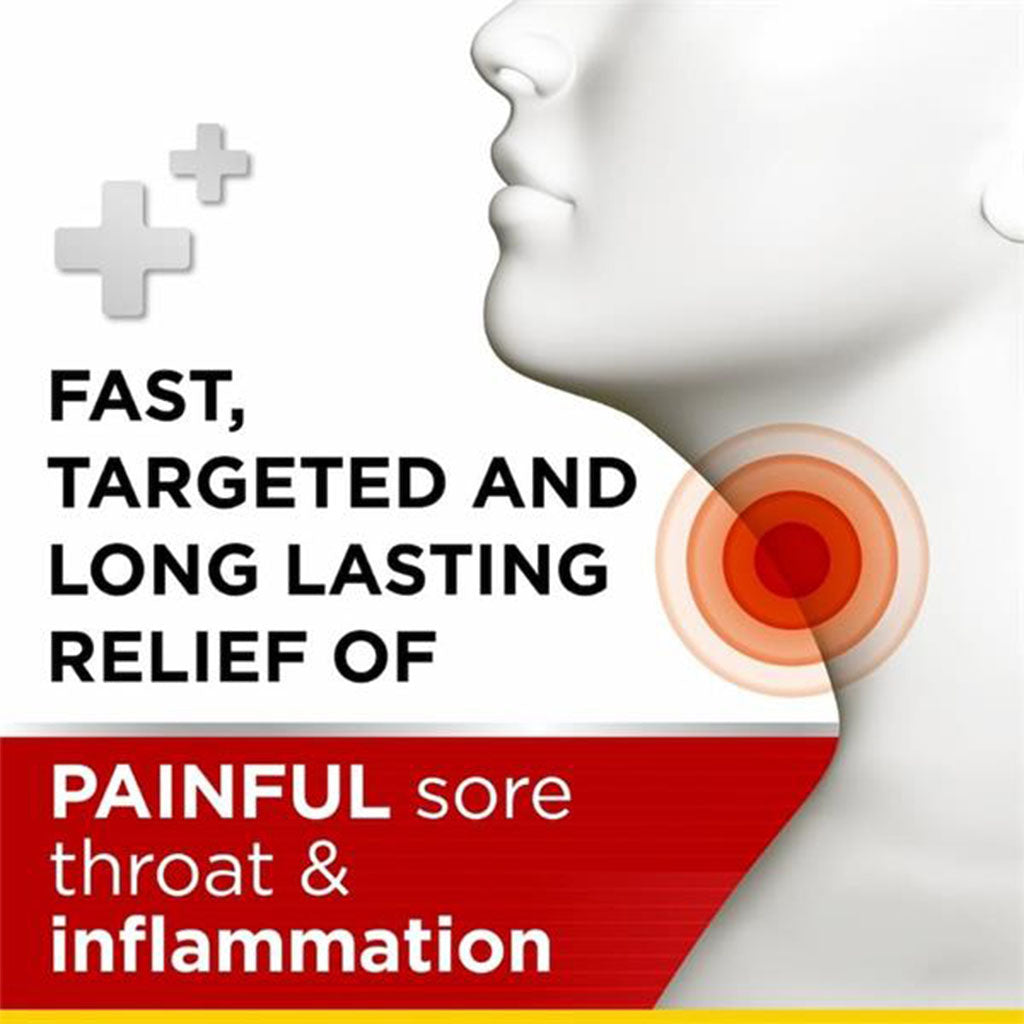Strepsils Intensive Honey & Lemon Lozenges 16's - Easy Pharmacy LLC
