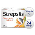 Strepsils Orange With Vitamin C 100 mg Lozenges  24's