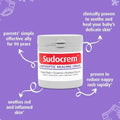 Sudocrem Antiseptic Healing Cream – Skin Protection & Soothing Care Cream, 125 g