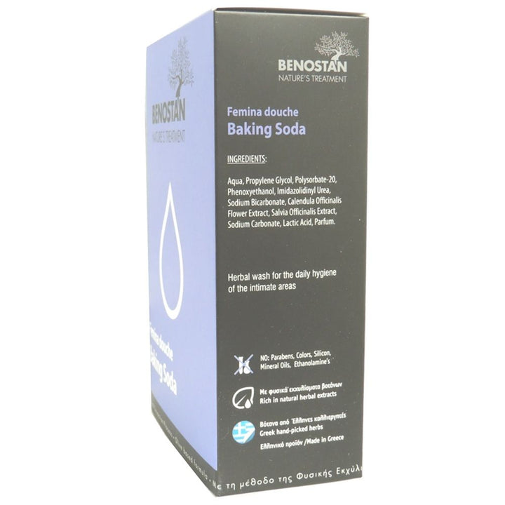 Benostan Femina Douche Baking Soda 150 mL 2's - Easy Pharmacy LLC