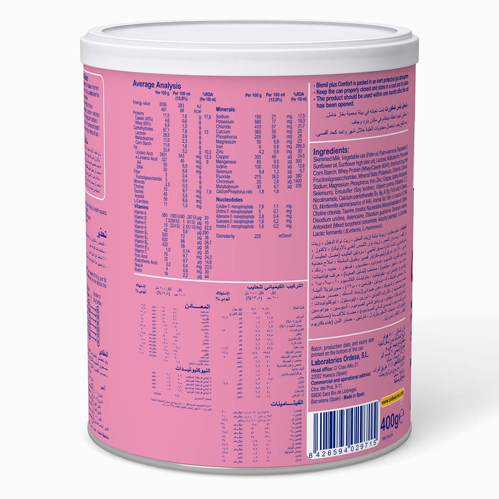 Blemil Plus Comfort Baby Milk Formula For 0 To 12 Months 400g - Easy Pharmacy LLC