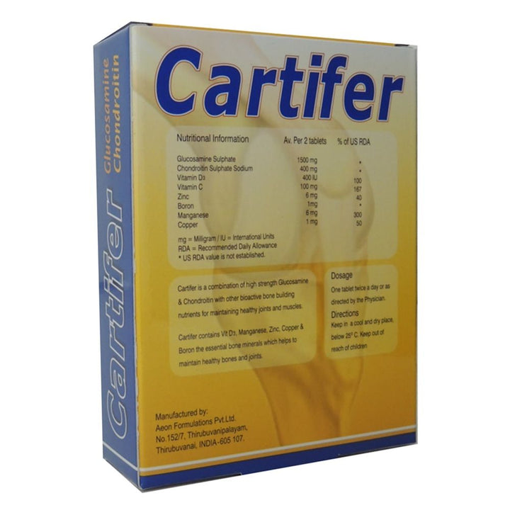 Cartifer Tablets 30's - Easy Pharmacy LLC
