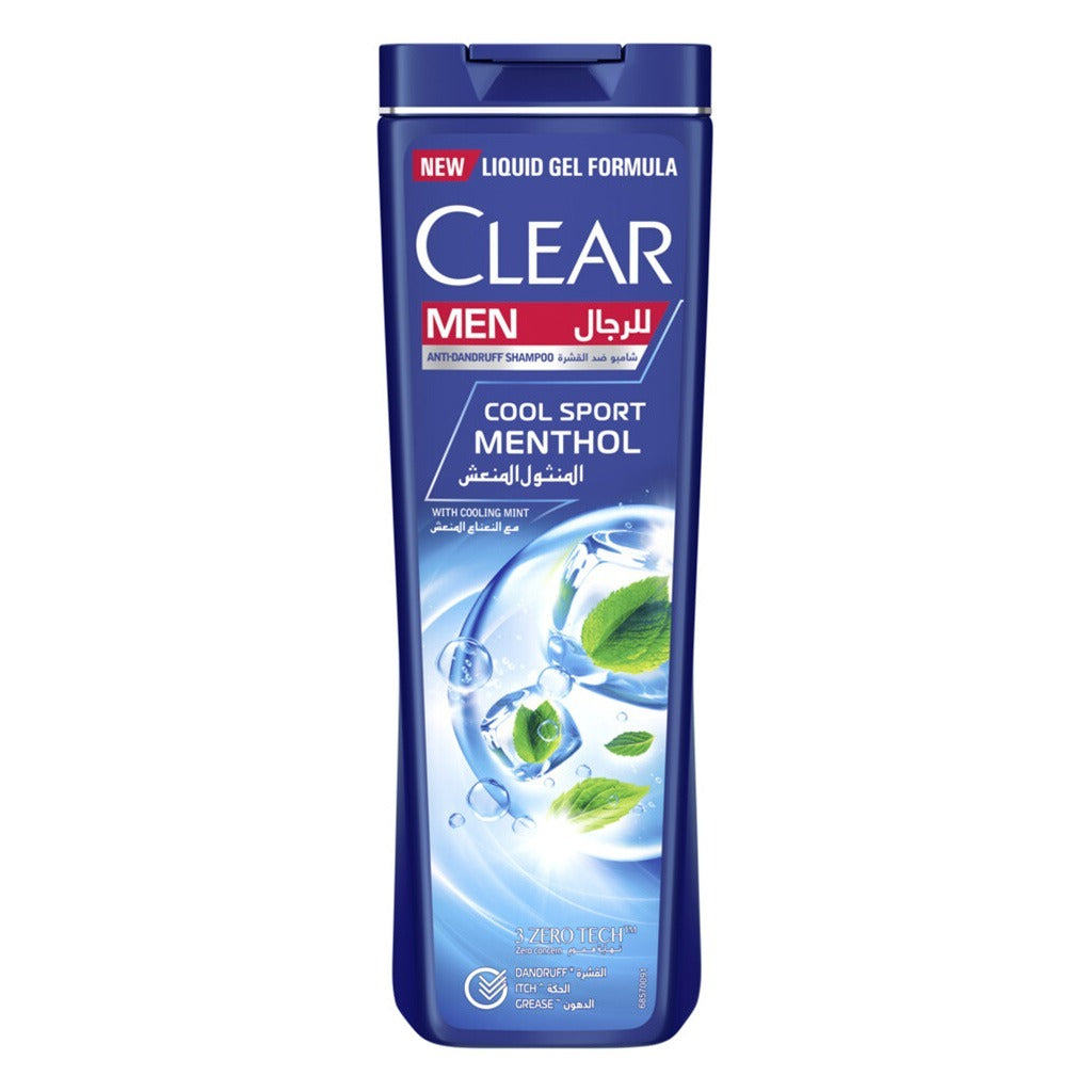 Clear Cool Sport Menthol Anti-Dandruff Shampoo 400 mL - Easy Pharmacy LLC