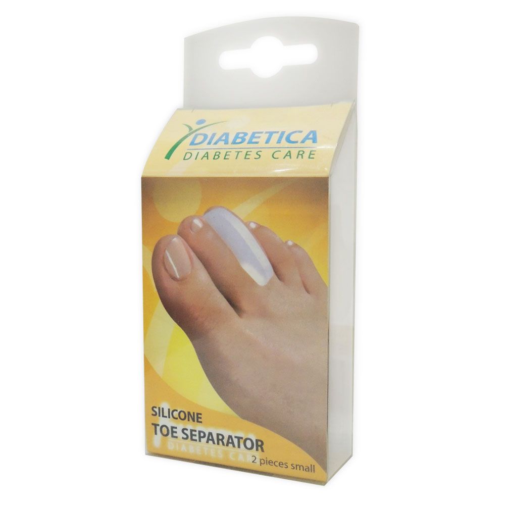 Diabetica Silicone Toe Seperator 2's - Easy Pharmacy LLC