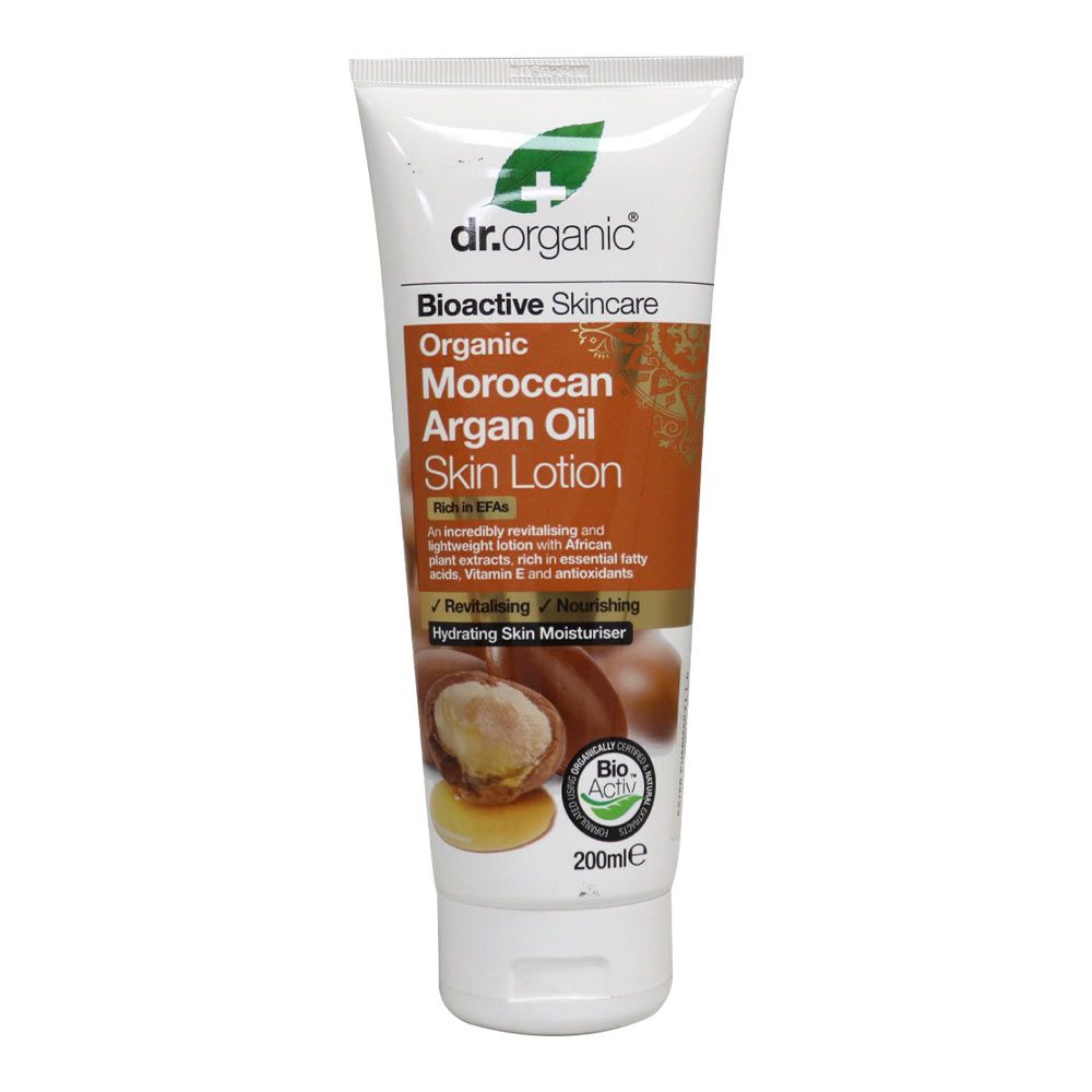 Dr. Organic Moroccan Argan Oil Skin Lotion 200 mL - Easy Pharmacy LLC
