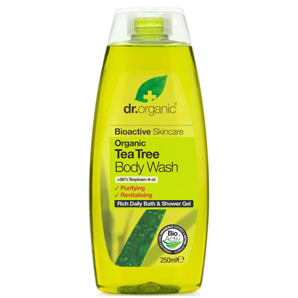 Dr. Organic Tea Tree Body Wash 250 mL - Easy Pharmacy LLC