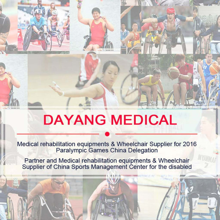 Dayang Regular Wheelchair For Disabled and Elderly, Model DY01809-46 - Easy Pharmacy LLC